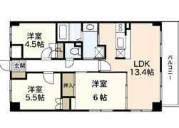 吉川ビルの間取り画像