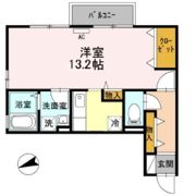 セジュールSFK B棟の間取り画像
