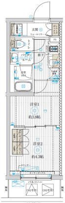 GENOVIA世田谷桜の間取り画像