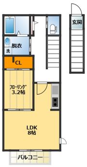 セレネⅡの間取り画像