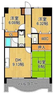 オロマーレ折尾南IIの間取り画像