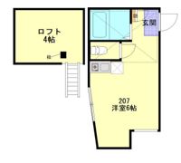 サンノーブル横須賀の間取り画像