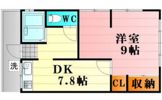 増田アパート(長束西)の間取り画像