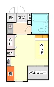 ラフェブランシュ岡本の間取り画像