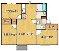 グローブ・たかの C棟の間取り画像