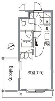 ガーデン荏原中延の間取り画像
