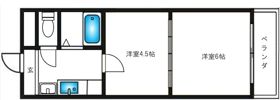 Riora塚本Ⅱの間取り画像