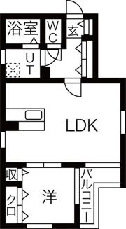 G flat 川名の間取り画像