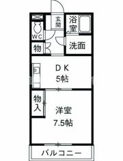 リッツ東静岡の間取り画像