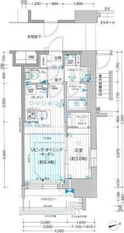 プレサンス レイズ 千種今池の間取り画像