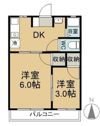 新松島コーポの間取り画像