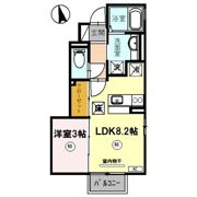 シャルメ二の宮の間取り画像