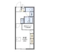 レオパレスブルースカイⅢの間取り画像