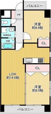 SEASONCOURTFUKUEの間取り画像