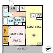 LUCE船越の間取り画像