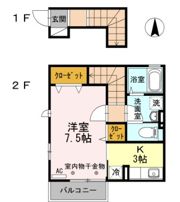 ピヴォワーヌの間取り画像