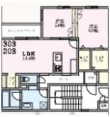 リカ・アイナの間取り画像