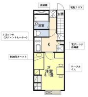 フォンテーヌの間取り画像