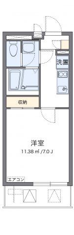 クレイノリンローの間取り画像
