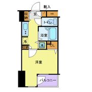フォレシティ六本木の間取り画像