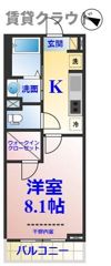 グランメゾンの間取り画像