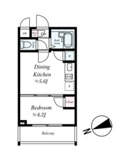 パレ・ホームズ常盤台の間取り画像