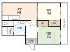 第2コーポ田上の間取り画像