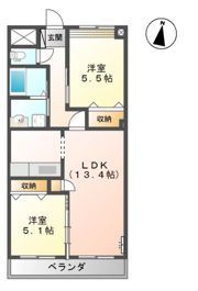 ラ・ルーチェの間取り画像