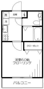 ハレイワ ハレの間取り画像