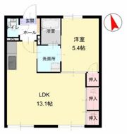 フレグランス桜木の間取り画像