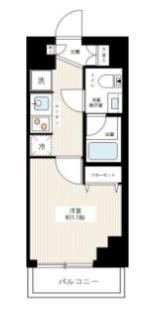 AZEST北千住の間取り画像