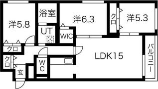 ZABO HILLS KITAHIROSHIMA-Ⅱの間取り画像