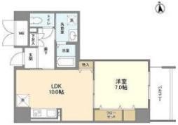 グランルージュ城東の間取り画像