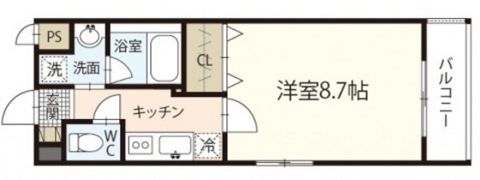 BASE学南町の間取り画像