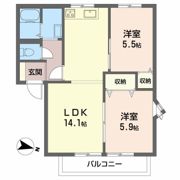 ガーデンハイツ A棟の間取り画像