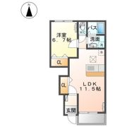 グレーシアの間取り画像