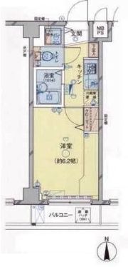 ヴェルト中野上鷺宮の間取り画像