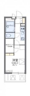 レオパレス森ノ宮中央の間取り画像