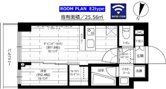 グランドコンシェルジュ三宿アジールコートの間取り画像