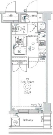 グラントゥルース東十条の間取り画像