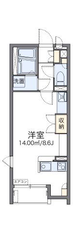レオネクストジャルダンの間取り画像