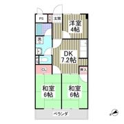 ブルジョン7の間取り画像