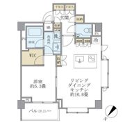 コスモリード恵比寿の間取り画像