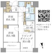 白金ザ・スカイ東棟の間取り画像