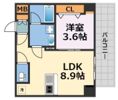 ブエナビスタ難波サウスタワーの間取り画像