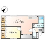 ロイヤルハイツ藤田の間取り画像