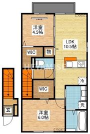 ファミーユ エスパス Ⅰの間取り画像