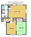 レジデンスクズハの間取り画像
