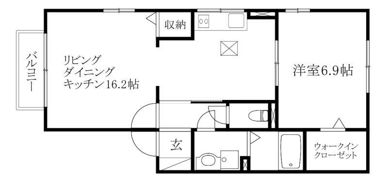 エムセリア A棟の間取り画像