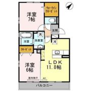アンベリール A棟の間取り画像